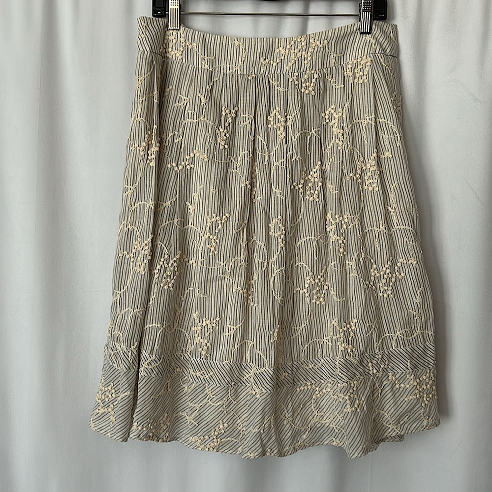 Antonio Melani NWT Vintage Whimsy Boho Embroidered Mini Skirt **Size 10** 🌸🌸 - Picture 2 of 4
